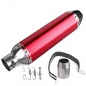 38-51mm Motorcycle Stainless Steel Exhaust Muffler Pipe with Silencer 400mm