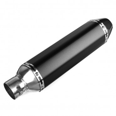 38-51mm Motorcycle Stainless Steel Exhaust Muffler Pipe with Silencer 400mm