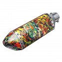 38-51mm Stainless Steel Motorcycle Exhaust Muffler Pipe With Silencer Universal