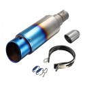 38-51mm Stainless Steel OR Carbon Exhaust Muffler Pipe Silencer Motorcycle Street Racing Bike