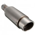 38-51mm Stainless Steel OR Carbon Exhaust Muffler Pipe Silencer Motorcycle Street Racing Bike