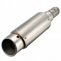 38-51mm Stainless Steel OR Carbon Exhaust Muffler Pipe Silencer Motorcycle Street Racing Bike