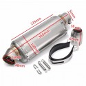 38-51mm Stainless Steel Universal Motorcycle Exhaust Muffler Pipe