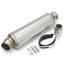 38-51mm Stainless Steel Universal Motorcycle Exhaust Muffler Pipe