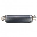 38-51mm Stainless Steel Universal Motorcycle Exhaust Muffler Pipe