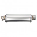 38-51mm Stainless Steel Universal Motorcycle Exhaust Muffler Pipe