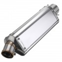 38-51mm Stainless Steel Universal Motorcycle Exhaust Muffler Pipe with Silencer