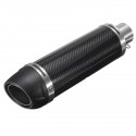 38-51mm Universal Motorcycle Carbon Fiber Exhaust Muffler Pipe with Silencer Long/Short Style