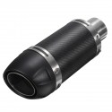 38-51mm Universal Motorcycle Carbon Fiber Exhaust Muffler Pipe with Silencer Long/Short Style