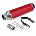 38-51mm Universal Motorcycle Signal Outlet Exhaust Muffler Tail Pipe Kit