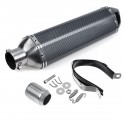 38-51mm Universal Motorcycle Signal Outlet Exhaust Muffler Tail Pipe Kit