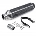 38-51mm Universal Motorcycle Signal Outlet Exhaust Muffler Tail Pipe Kit
