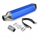 38-51mm Universal Motorcycle Signal Outlet Exhaust Muffler Tail Pipe Kit