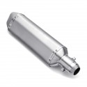 38mm-51mm Aluminum Motorcycle Exhaust Muffler With Silencer Universal