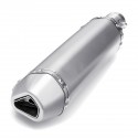 38mm-51mm Aluminum Motorcycle Exhaust Muffler With Silencer Universal