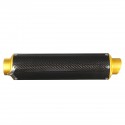 38mm-51mm Carbon Fiber Motorcycle Exhaust Pipe Muffler Slip-on Removable Silencer