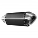 38mm-51mm Motorcycle Exhaust Muffler Pipe with Silencer Slip-On Scooter Universal