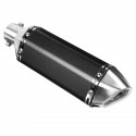 38mm-51mm Motorcycle Exhaust Muffler Pipe with Silencer Slip-On Scooter Universal