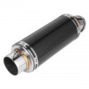 38mm-51mm Motorcycle Stainless Steel Exhaust Muffler Pipe with Silencer Kit Universal