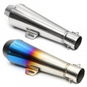 38mm-51mm Stainless Steel Exhaust Muffler Pipe Slip on Motorcycle Street Bike