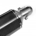 470mm 38-51mm Motorcycle Dirt Bike ATV Exhaust Muffler Pipe Silencer Universal