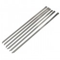 50mmx15m Exhaust Heat Wrap Insulation Pipe Tape Titanium Glass Fiber With 6 Stainless Ties