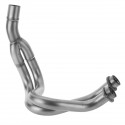 51mm Exhaust Muffler Header Mid Pipe For Kawasaki ER-6N ER-6F ER6F