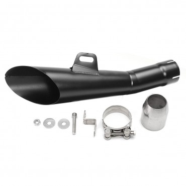 51mm Exhaust Systems Muffler Pipe For Yamaha YZF R6 04-17 Stainless GP Universal