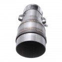 51mm To 35mm Motorcycle Stainless Exhaust Muffler Pipe Adapter Connector Polished 2inch