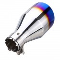 54-102mm Rear Exhaust Muffler Pipe Tail Muffler Tip Stainless Steel Round Car Universal