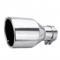 54-102mm Rear Exhaust Muffler Pipe Tail Muffler Tip Stainless Steel Round Car Universal