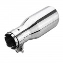 54mm-76mm Car Rear Exhaust Pipe Tail Muffler Tip Round Stainless Steel Universal