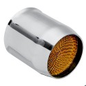 60MM Universal Motorcycle Off-road Racing Exhaust Can Silencer Muffler Baffle Removable
