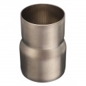 60mm to 51mm Motorcycle Mild Steel Exhaust Muffler Adapter Reducer Connector Pipe Tube