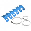 Motorcycle Exhaust Heat Shield Guard Cover For Harley/Honda/Yamaha/Kawasaki/BMW/Harley