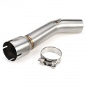 Motorcycle Exhaust Middle Pipe Link Pipe For Yamaha FZ1/FZ1N/FZ1000 Stainless