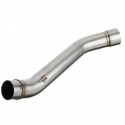 Motorcycle Exhaust Muffler Middle Pipe Link Pipe Stainless Steel For Kawasaki Z750 2007-2012