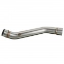 Motorcycle Exhaust Muffler Middle Pipe Link Pipe Stainless Steel For Kawasaki Z750 2007-2012