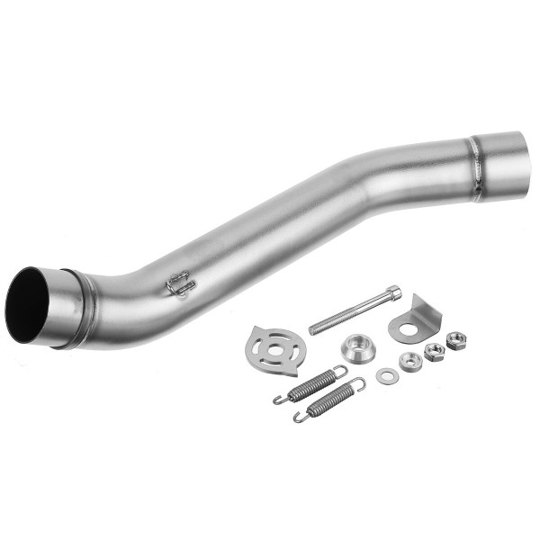 Motorcycle Exhaust Muffler Middle Pipe Link Pipe Stainless Steel For Kawasaki Z750 2007-2012