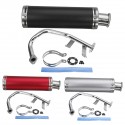Motorcycle Racing Exhaust System Muffler Assembly Fit For GY6 50cc Scooter