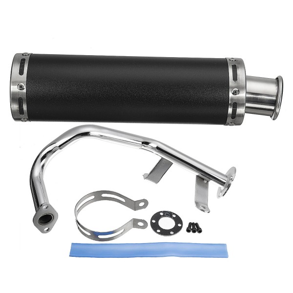 Motorcycle Racing Exhaust System Muffler Assembly Fit For GY6 50cc Scooter