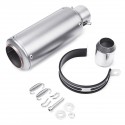 Motorcycle Stainless Steel Exhaust Muffler Pipe Silencer Removable 38mm-51mm