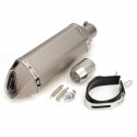 Titanium 38-51mm Stainless Steel Motorcycle Exhaust Muffler Slip on Street Bike