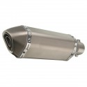 Titanium 38-51mm Stainless Steel Motorcycle Exhaust Muffler Slip on Street Bike