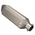 Titanium 38-51mm Stainless Steel Motorcycle Exhaust Muffler Slip on Street Bike