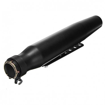 Universal 15inch Motorcycle Tapered Exhaust Muffler Silencer For Cafe Racer Custom