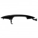 Exterior Door Handles For Hyundai Accent 2012-2016 Rear Left Black Plastic