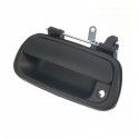 Tailgate Exterior Rear Door Handle Smooth Black For Toyota Tundra 2000-2006