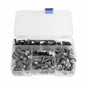 177PCS Motorcycle Parts Fairing Bumper Panel Bolts Fastener Clip Kits Screw Set