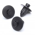 20pcs 8mm Rivets Trim Panel Fairing Clips Plastic Black For Suzuki Bumpers Sills Motorcycle 09409073085PK